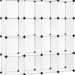 16-Cube Storage Organizer, Modular Shelves