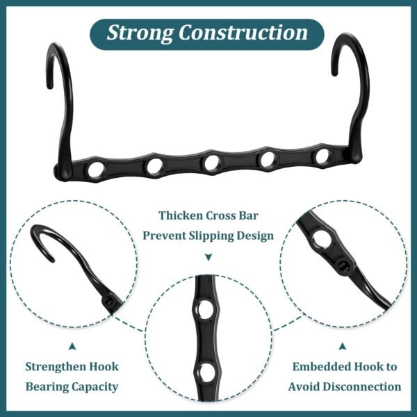 6-Pack Magic Space-Saving Closet Hangers - Image 4