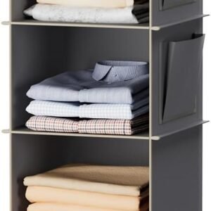 6-Shelf Hanging Closet Organizer Storage