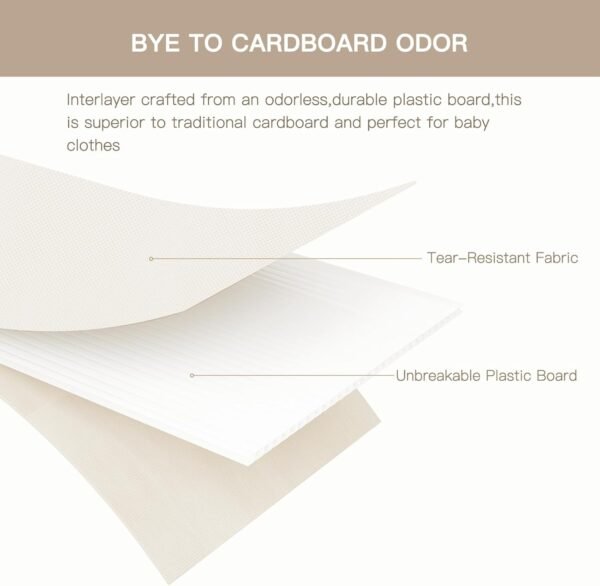 10-Pack Foldable Drawer Organizer Bins - Image 5