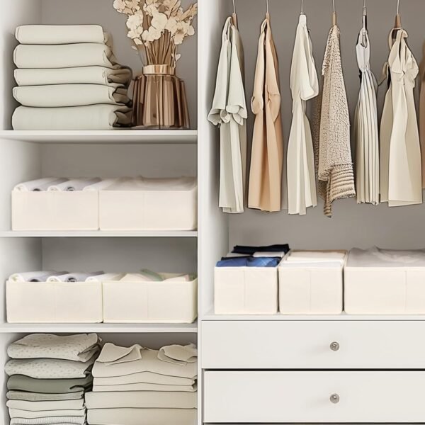 10-Pack Foldable Drawer Organizer Bins - Image 7