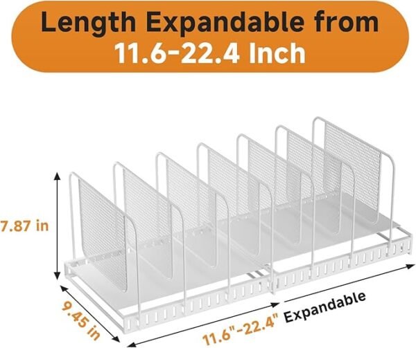 Expandable Purse Organizer with Adjustable Dividers - Image 2